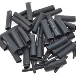 ProTek RC 1.5, 5, 6 & 8mm Shrink Tubing Assortment Pack (Black) (20) (1" Length) #PTK-5453