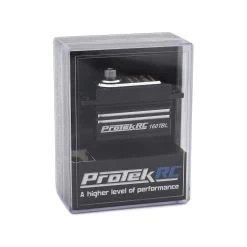 ProTek RC 160TBL "Black Label" Low Profile High Torque Brushless Servo (High Voltage/Metal Case) #PTK-160TBL -Toy Car Accessories protek rc protek rc 160tbl black label low profile 3