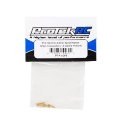 ProTek RC 2.0mm Gold Plated Inline Connectors (2 Male/2 Female) #PTK-5000