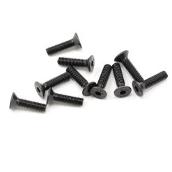 ProTek RC ProTek RC 3x12mm "High Strength" Flat Head Screws (10)