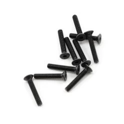 ProTek RC ProTek RC 3x18mm "High Strength" Flat Head Screws (10)