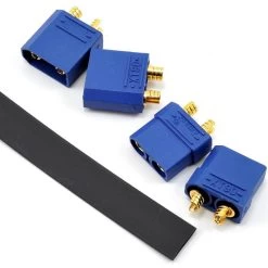 ProTek RC 4.5mm "TruCurrent" XT90 Polarized Connectors (2 Male/2 Female) #PTK-5039
