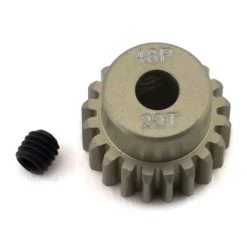 ProTek RC 48P Lightweight Hard Anodized Aluminum Pinion Gear (3.17mm Bore) (20T) #PTK-8607