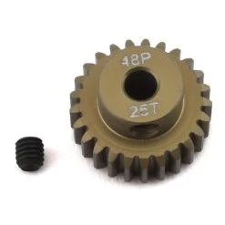 ProTek RC 48P Lightweight Hard Anodized Aluminum Pinion Gear (3.17mm Bore) (25T) #PTK-8612