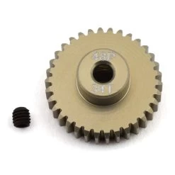 ProTek RC 48P Lightweight Hard Anodized Aluminum Pinion Gear (3.17mm Bore) (34T) #PTK-8621
