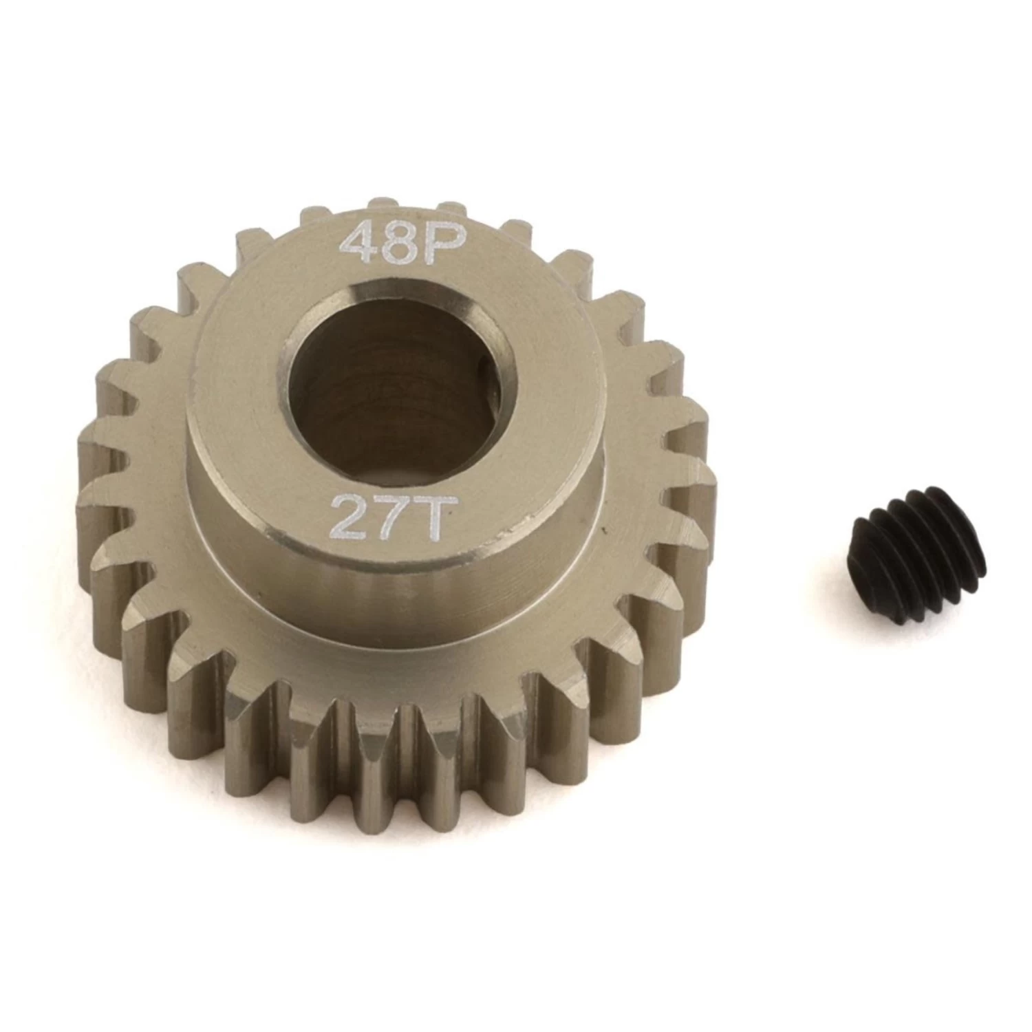 ProTek RC 48P Lightweight Hard Anodized Aluminum Pinion Gear (5.0mm Bore) (27T) #PTK-8647 3 ProTek RC 48P Lightweight Hard Anodized Aluminum Pinion Gear (5.0mm Bore) (27T) #PTK-8647