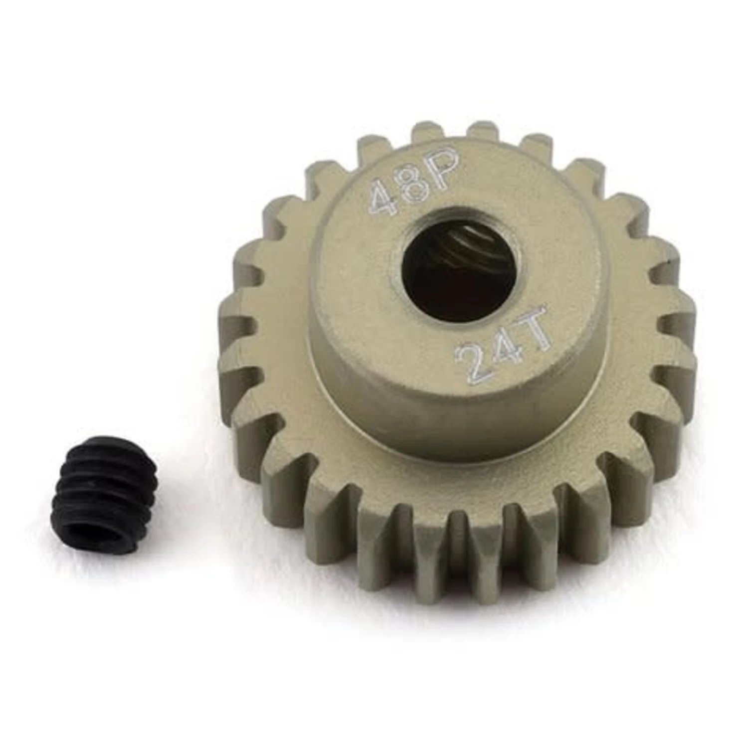 ProTek RC 48P Lightweight Hard Anodized Aluminum Pinion Gear (3.17mm Bore) (24T) #PTK-8611 3 ProTek RC 48P Lightweight Hard Anodized Aluminum Pinion Gear (3.17mm Bore) (24T) #PTK-8611