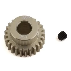 ProTek RC 48P Lightweight Hard Anodized Aluminum Pinion Gear (5.0mm Bore) (25T) #PTK-8645