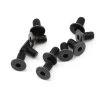 ProTek RC ProTek RC 4x8mm "High Strength" Flat Head Screws (10) -Toy Car Accessories protek rc protek rc 4x8mm high strength flat head