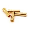 ProTek RC 5.0mm "Super Bullet" Solid Gold Connectors (4 Female) -Toy Car Accessories protek rc protek rc 50mm super bullet solid gold c 1