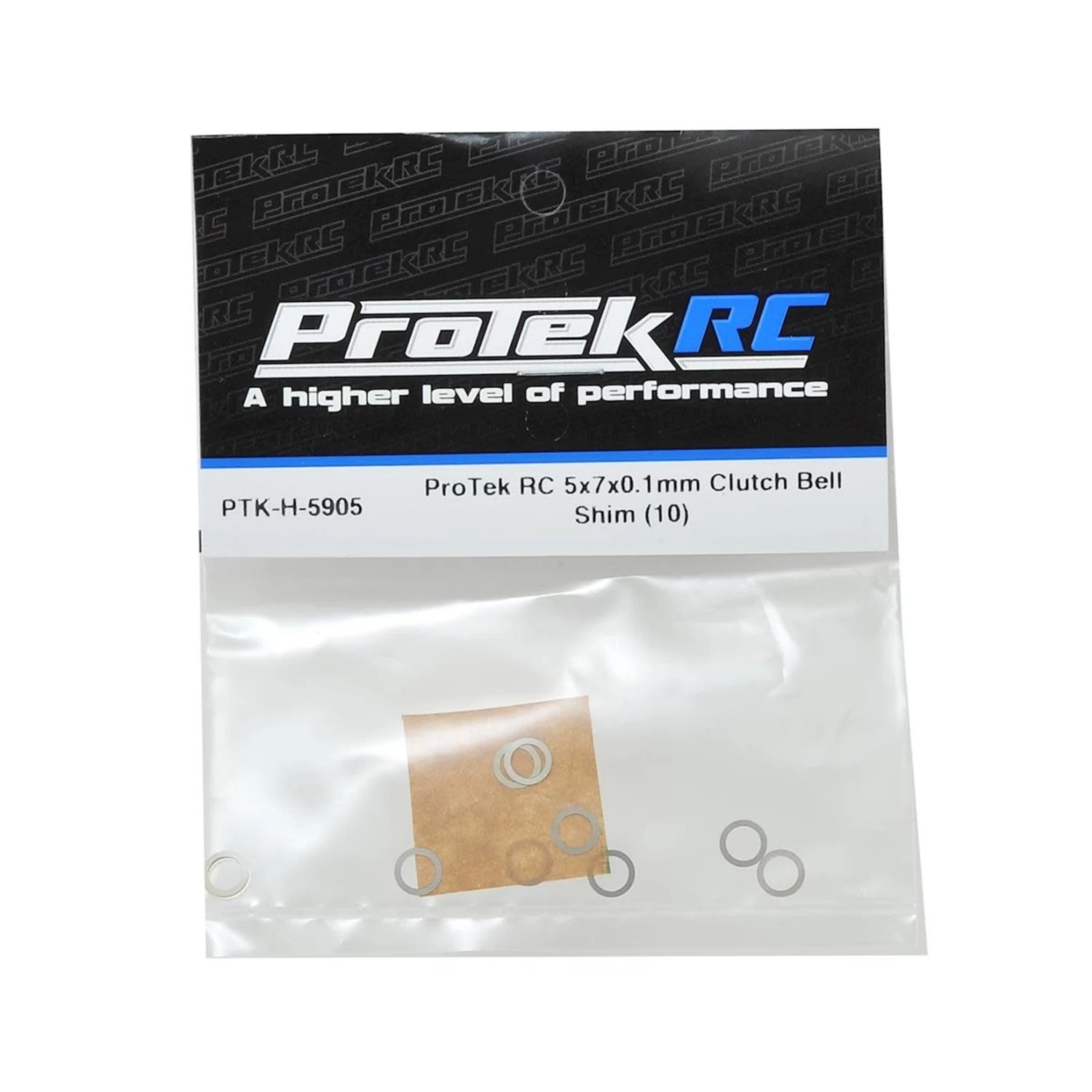 ProTek RC 5x7x0.1mm Clutch Bell Shim (10) #PTK-H-5905 4 ProTek RC 5x7x0.1mm Clutch Bell Shim (10) #PTK-H-5905 - Image 2