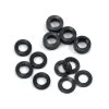 ProTek RC ProTek RC Aluminum Ball Stud Washer Set (Black) (12) (0.5mm, 1.0mm & 2.0mm)