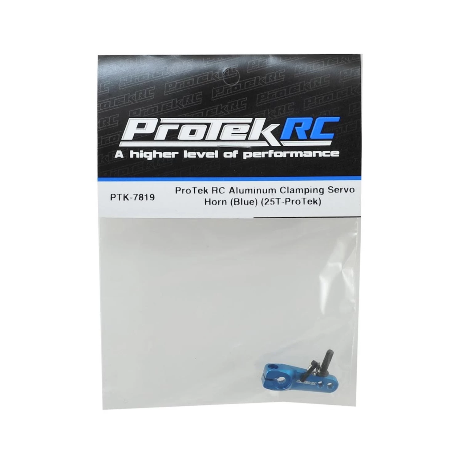 ProTek RC Aluminum Clamping Servo Horn (Blue) (25T-ProTek) #PTK-7819 4 ProTek RC Aluminum Clamping Servo Horn (Blue) (25T-ProTek) #PTK-7819 - Image 2