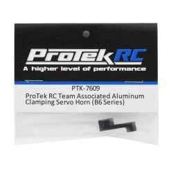 ProTek RC Associated B6.2 Aluminum Clamping Servo Horn (25T-Futaba/Savox/ProTek) #PTK-7609 -Toy Car Accessories protek rc protek rc associated b62 aluminum clampi 1