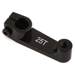ProTek RC Associated B74 Series Aluminum Clamping Servo Horn (Black) (25T-Futaba/Savox/ProTek) #PTK-7615 -Toy Car Accessories protek rc protek rc associated b74 series aluminum 1