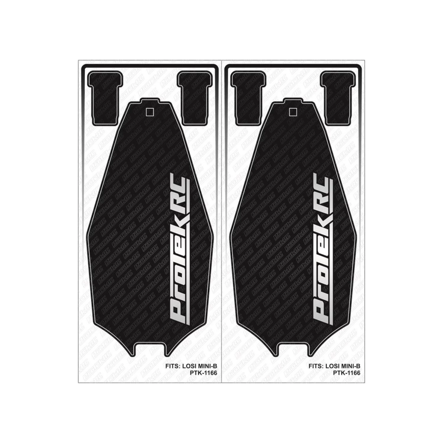 ProTek RC Losi Mini-B Chassis Protector (2) #PTK-1166 3 ProTek RC Losi Mini-B Chassis Protector (2) #PTK-1166