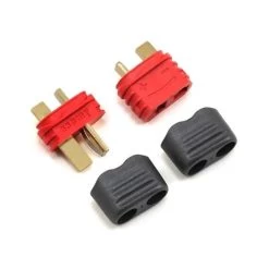 ProTek RC Sheathed T-Style Plug (1 Male/1 Female) #PTK-5041