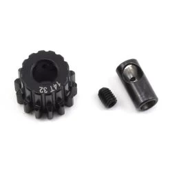 ProTek RC Steel 32P Pinion Gear W/3.17mm Reducer Sleeve (Mod .8) (5mm Bore) (14T) #PTK-8057