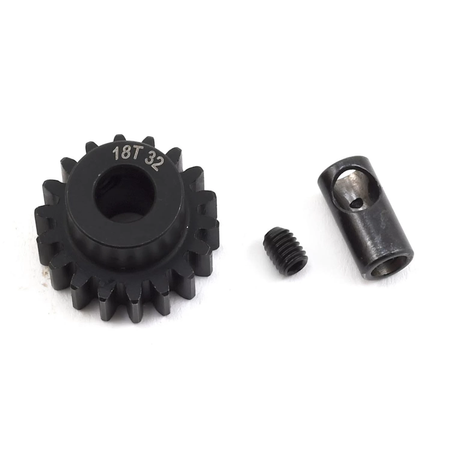ProTek RC Steel 32P Pinion Gear W/3.17mm Reducer Sleeve (Mod .8) (5mm Bore) (17T) #PTK-8060 3 ProTek RC Steel 32P Pinion Gear W/3.17mm Reducer Sleeve (Mod .8) (5mm Bore) (17T) #PTK-8060
