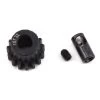 ProTek RC Steel 32P Pinion Gear W/3.17mm Reducer Sleeve (Mod .8) (5mm Bore) (15T) #PTK-8058 -Toy Car Accessories protek rc protek rc steel 32p pinion gear w 317mm 7